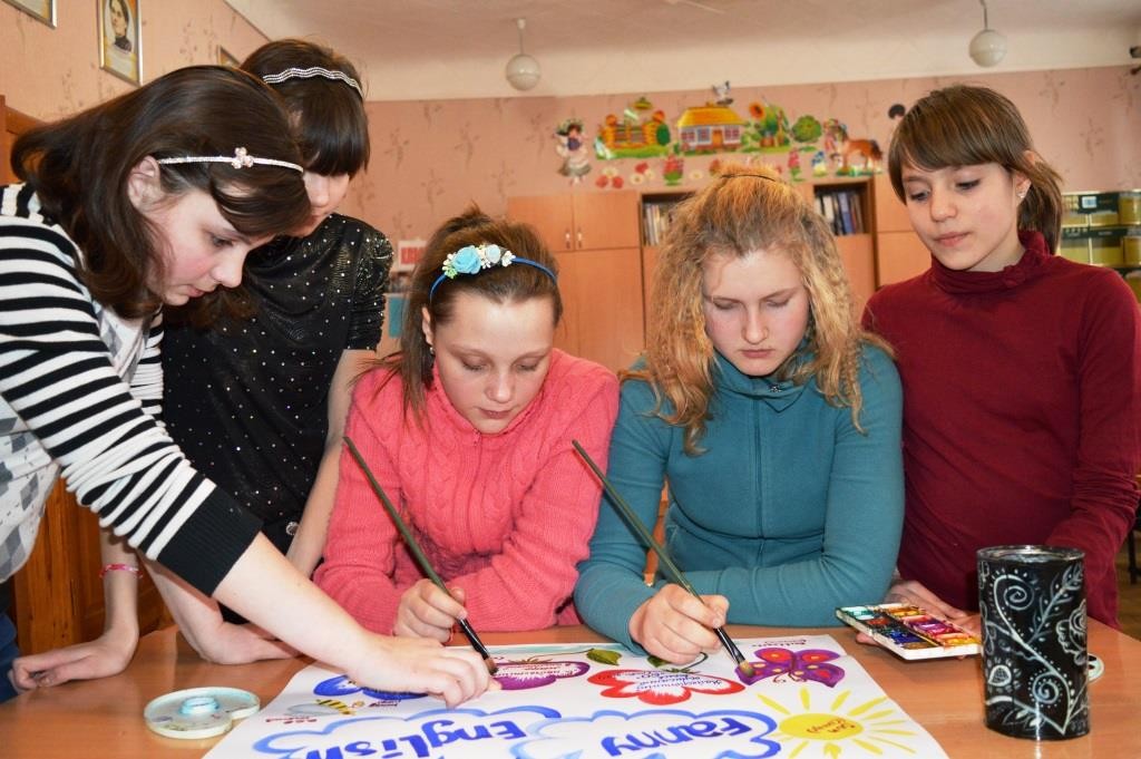 До розділу _ 2016 рік - рік англійської мови в Україні Виготовлення стіннівки